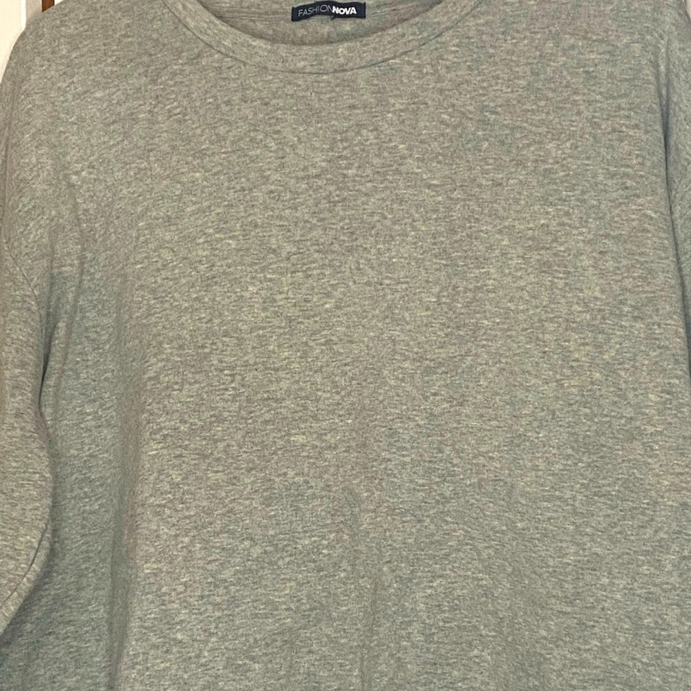Fashion Nova Cropped Crewneck
